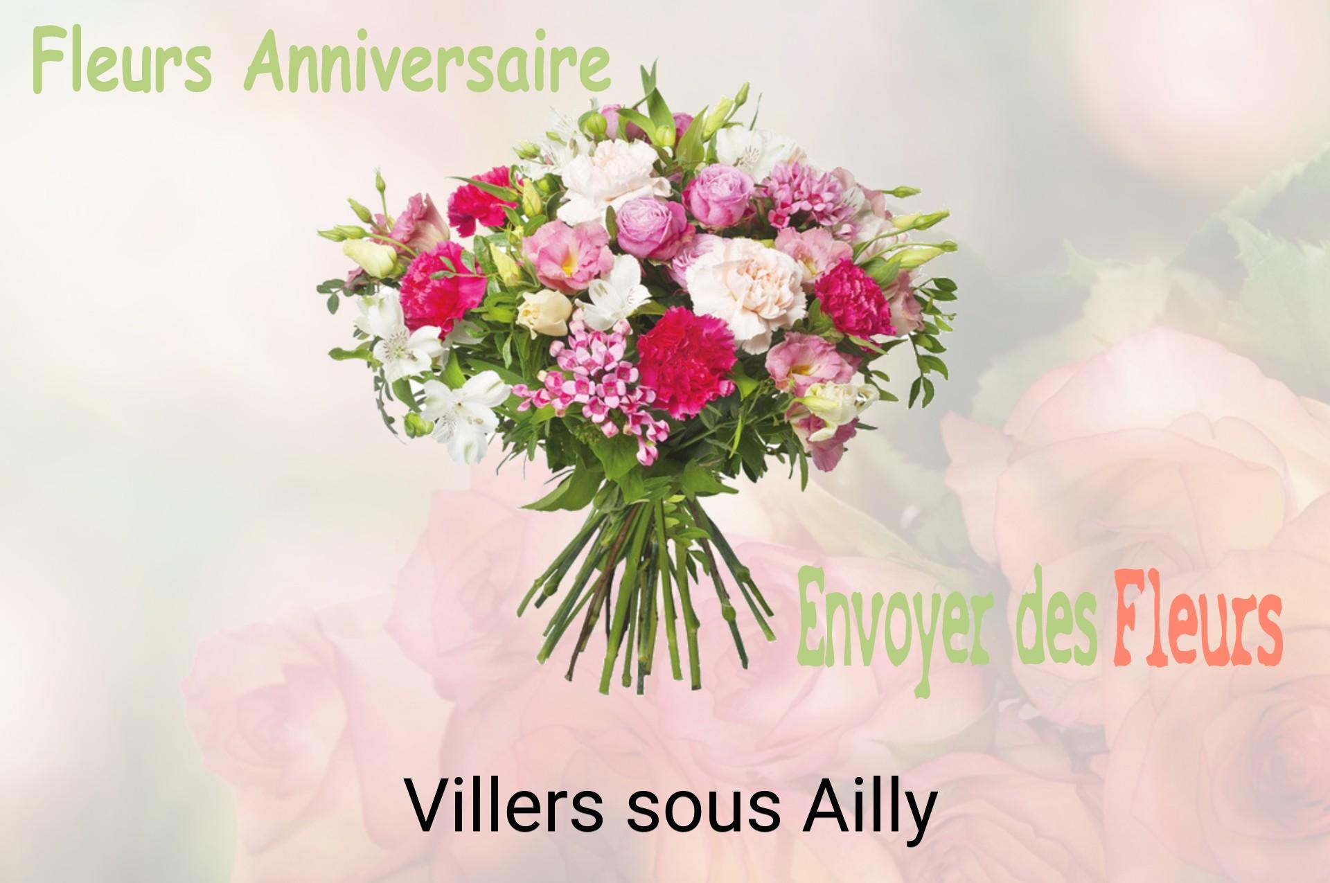 Bouquet de fleurs d’anniversaire livré à Villers-sous-Ailly